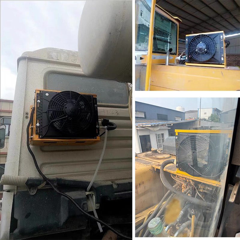 12 Volt Split Truck Parking Air Conditioner Semi Battery Powered Electric AC Apu Unit for Semi Truck air Conditioner