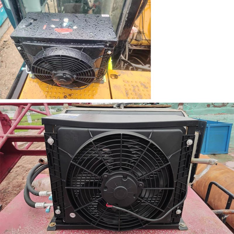 12 Volt Split Truck Parking Air Conditioner Semi Battery Powered Electric AC Apu Unit for Semi Truck air Conditioner