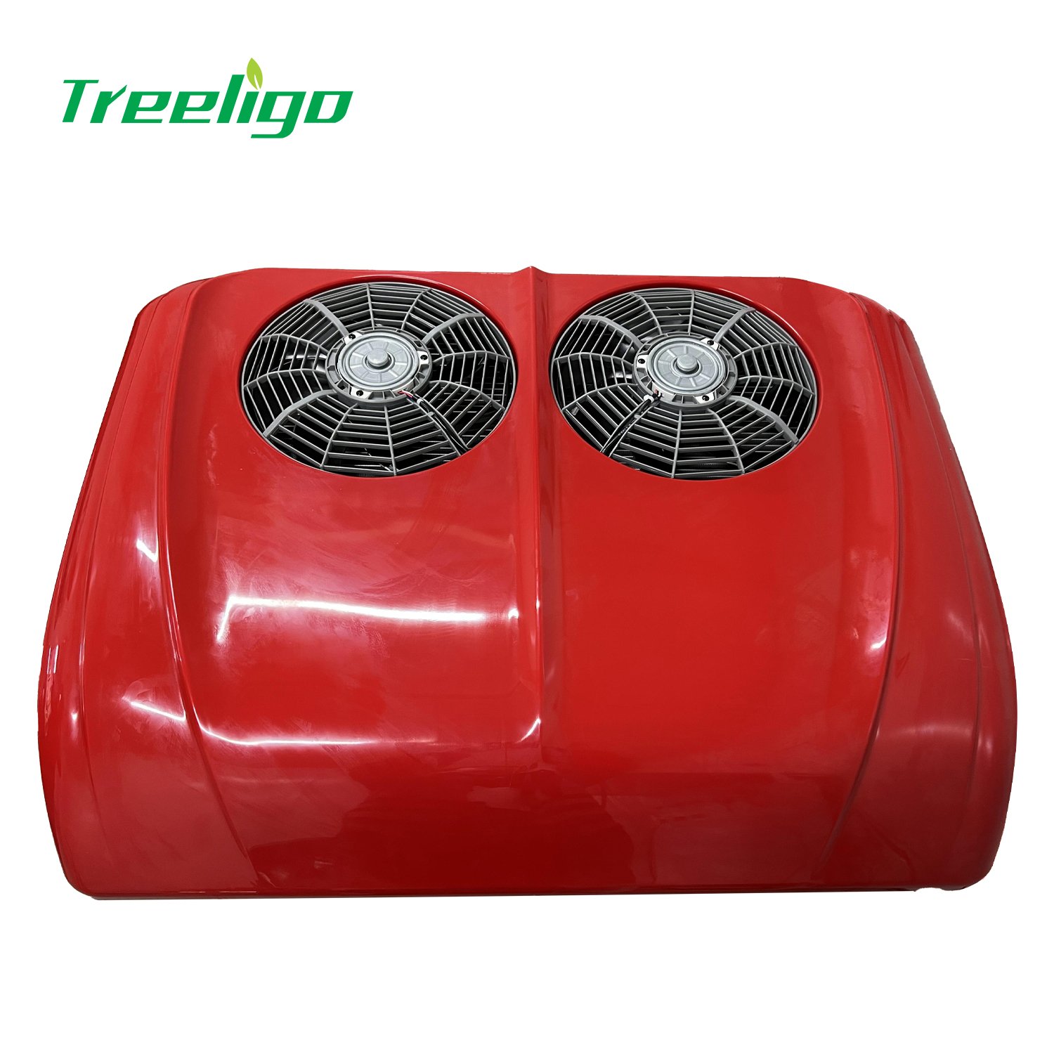 Universal 12v Ac Conditioner Double Fan Compressor Electric Parking 24v air Conditioning for Bus Truck Caravan
