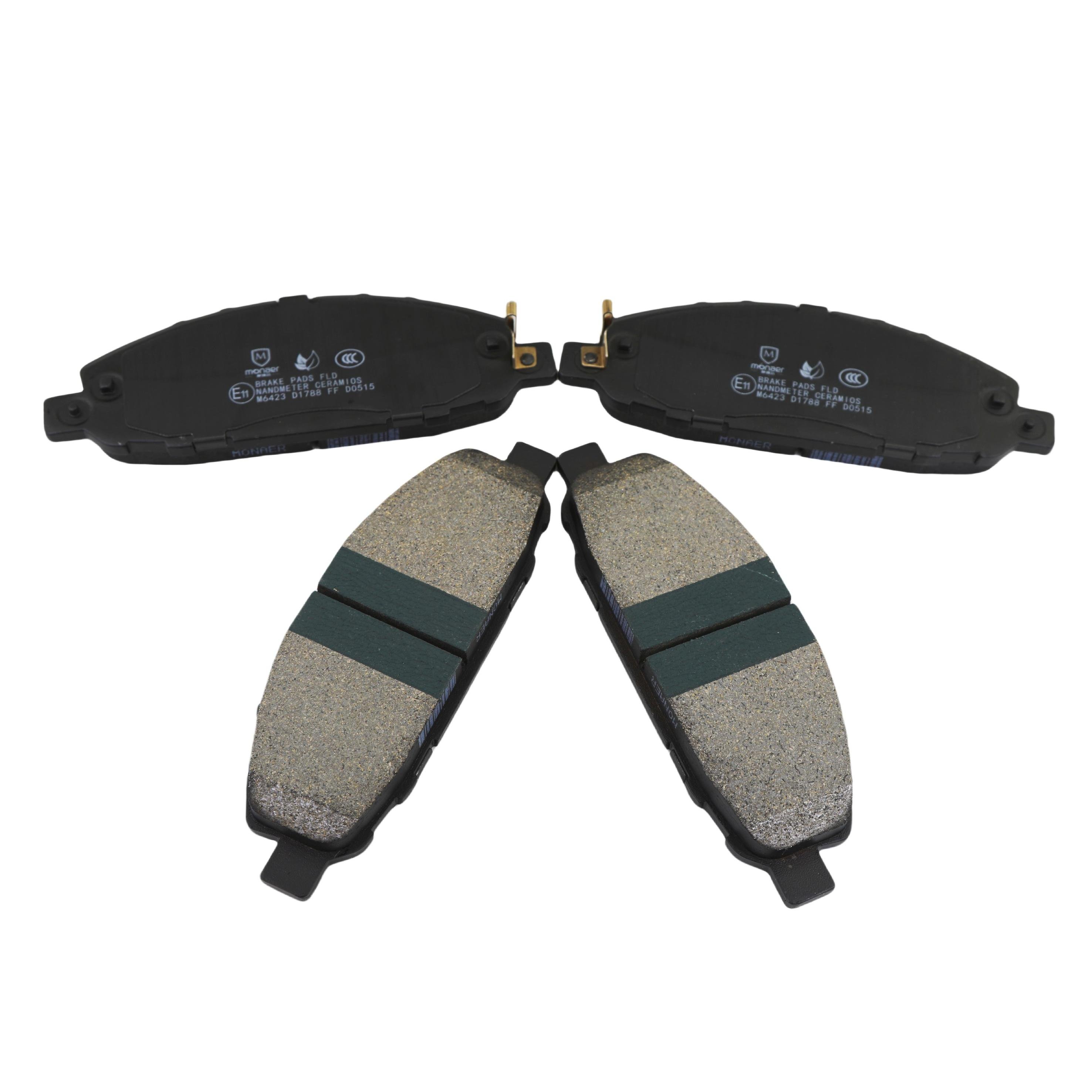 M6423 High Performance D1788 Monaer Ceramic Front Disc Brake Pad for Nissan