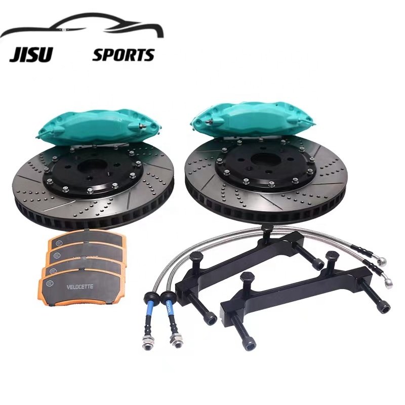 Four Piston Rear Brake Caliper Kit F50 Cover 6 Auto Part for Mitsubishi Asx Lancer Ex 2006 Outlander Strada Pajero Tesla Model 3