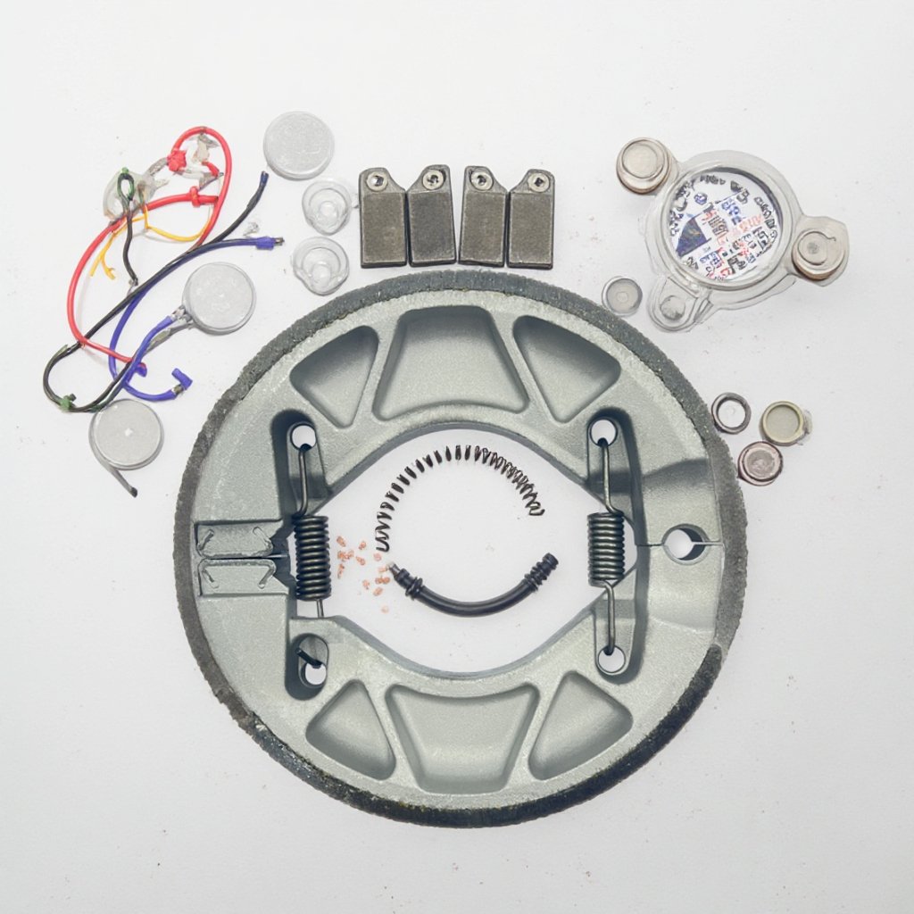 Motorcycle Brake System Brake Shoe YBR125 for JYM125 YBR 125 YBR125 Brake Spare Parts