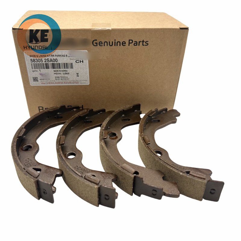 The New Handbrake and Parking Brake Shoe Kit Is Suitable for Kia Hyundai Elantra Ix35 58305-2SA00 58305-4HA00