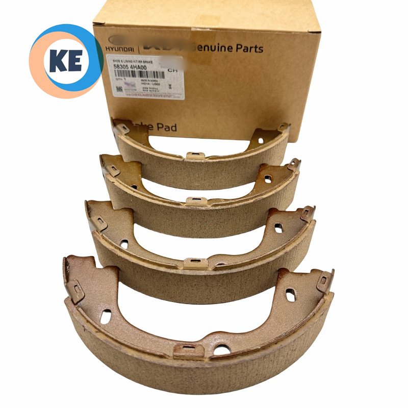 The New Handbrake and Parking Brake Shoe Kit Is Suitable for Kia Hyundai Elantra Ix35 58305-2SA00 58305-4HA00