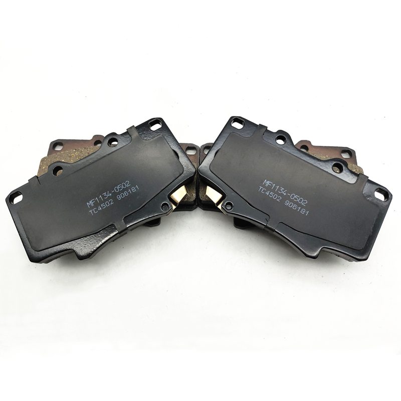 Automotive Spare Parts D502 04465-60020 Brake Pads for Toyota Land Cruiser 1991-1997 LX450