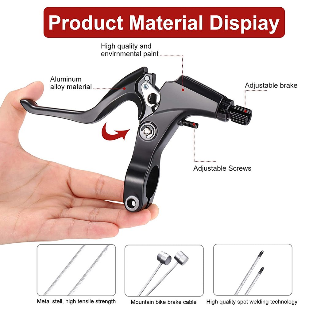 6 Pieces/Kit Outdoor Activity Replacement Part Portable Detachable Removable Adjustable Alloy Mountain Bicycle V Brake