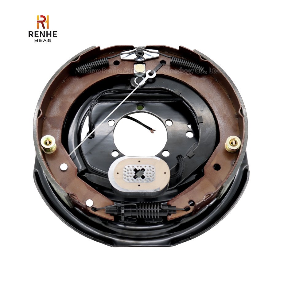 12" Left/Right 7500 Lbs Electric Trailer Brakes for Caliber Flatbed Car Hauler Load Trail