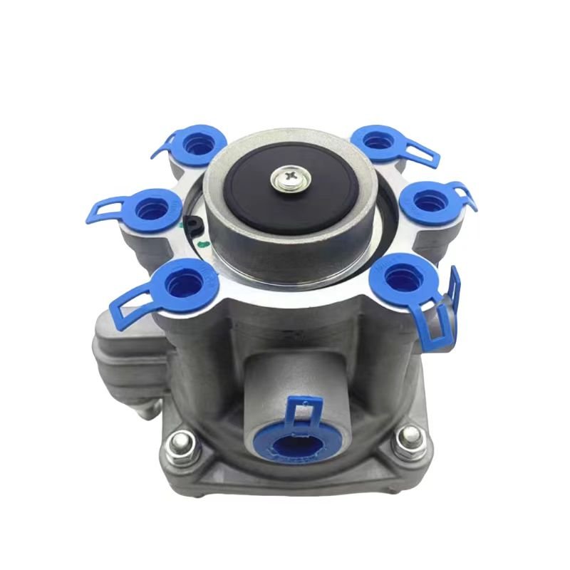 High Quality New Emergency Air Brake Relay Valves for Heavy Trucks and Semi-Trailers 9710021510 Brake Valves