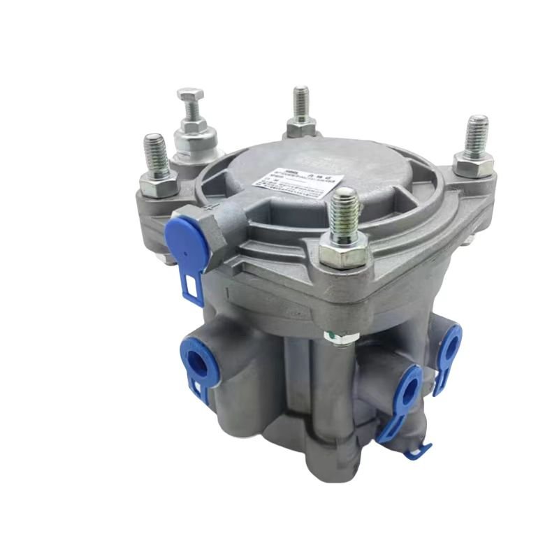 High Quality New Emergency Air Brake Relay Valves for Heavy Trucks and Semi-Trailers 9710021510 Brake Valves