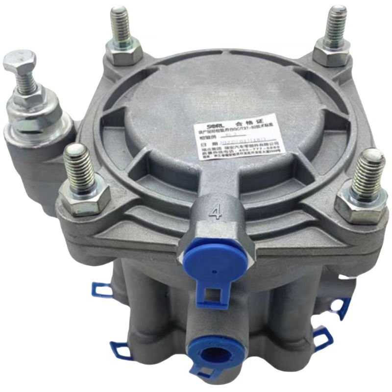 High Quality New Emergency Air Brake Relay Valves for Heavy Trucks and Semi-Trailers 9710021510 Brake Valves