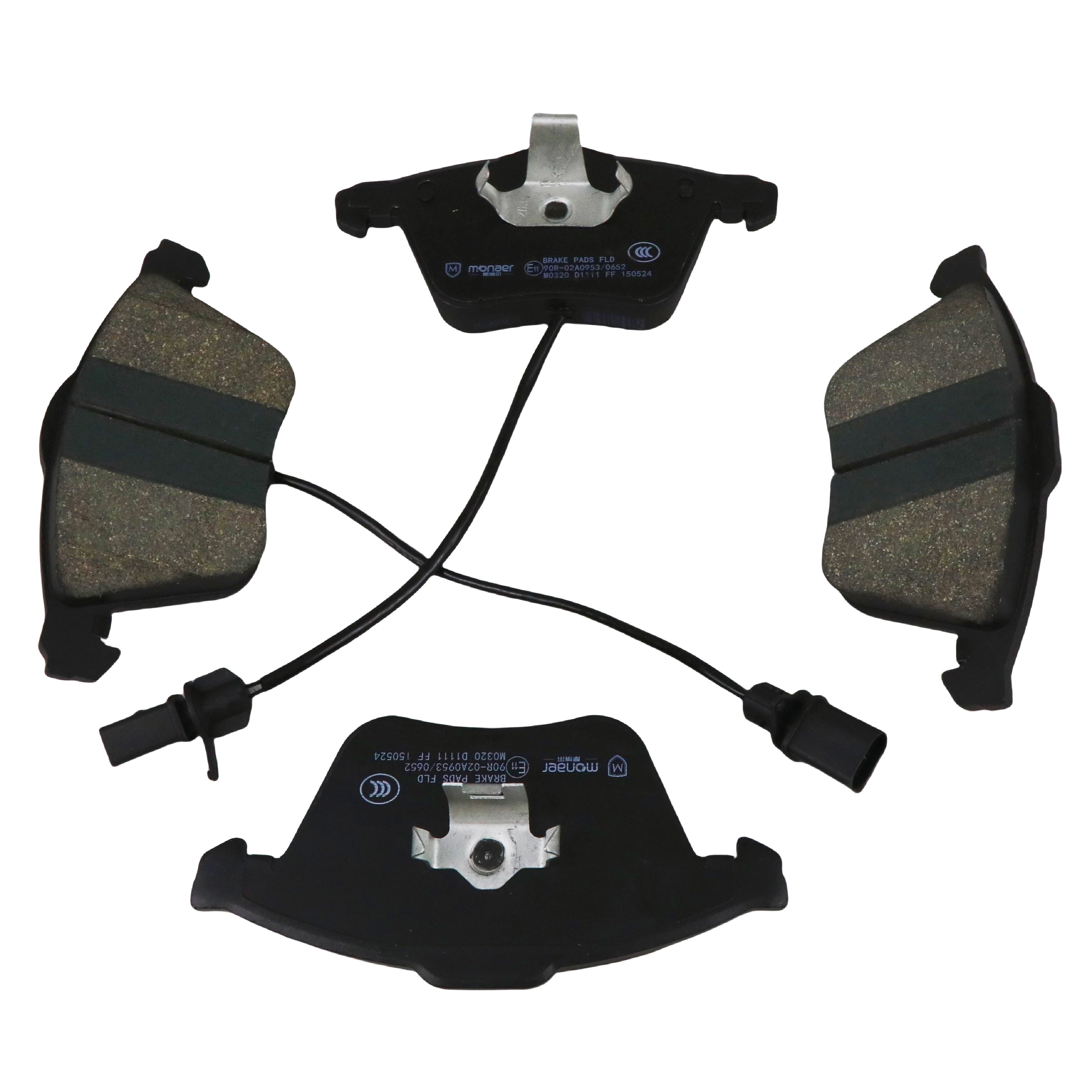 Automotive Brake Pad Manufacturers Front Brake Pad D1111 Ceramic Brake Pads for AUDI A6L