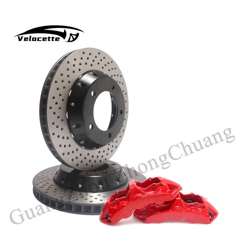 Enhanced Braking Performance Racing Brake Caliper Kit Parts GT6 6-pot 355-405mm Brake Discs for audi Tt Mk2 Alfa romeo Gt 240z