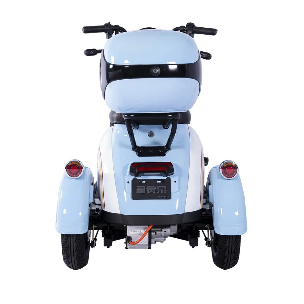 1500W Electric Tricycle, Household Small Scooter, Three Seat Adjustable Electric Tricycle