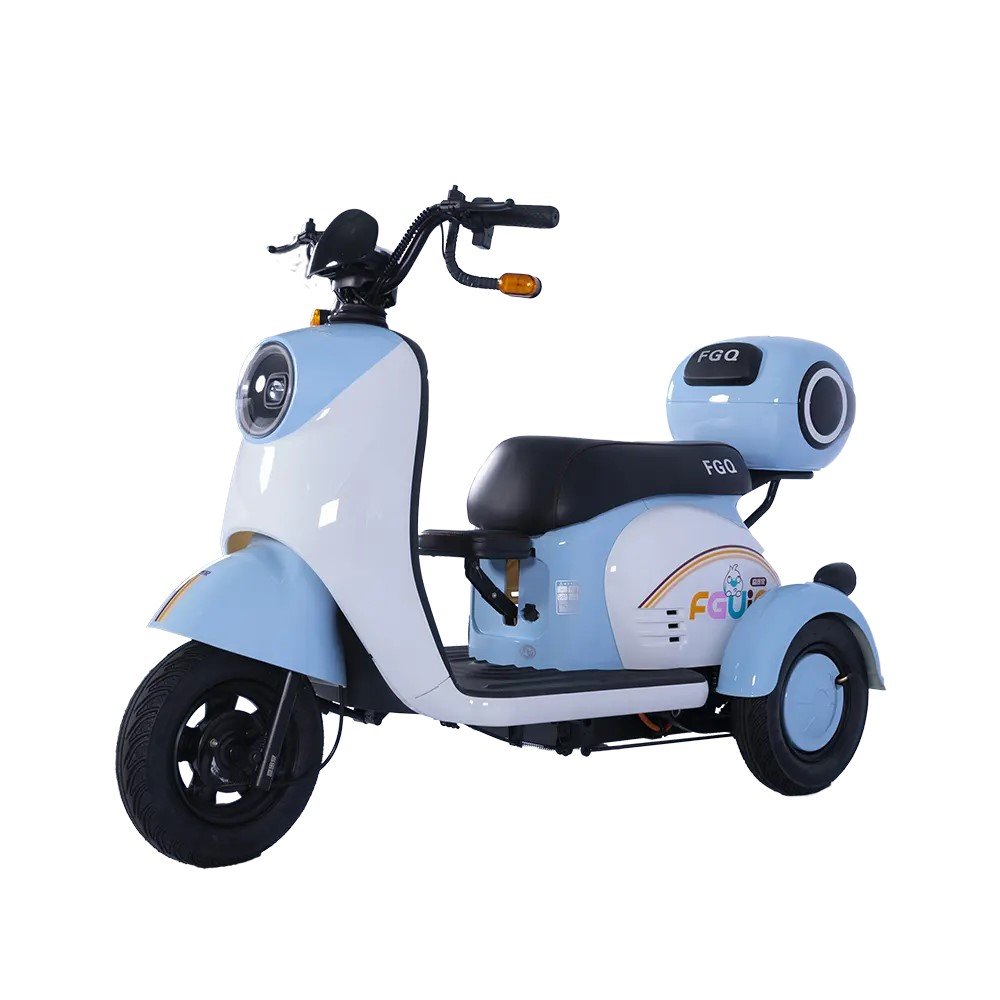 1500W Electric Tricycle, Household Small Scooter, Three Seat Adjustable Electric Tricycle