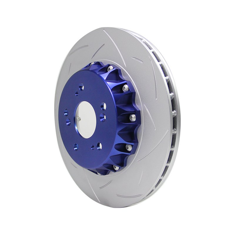 High Quality 2 Piece Auto Car Alloys Combination High Carbon Brake Disc for 4c Spider 961 Front OE# 51983606