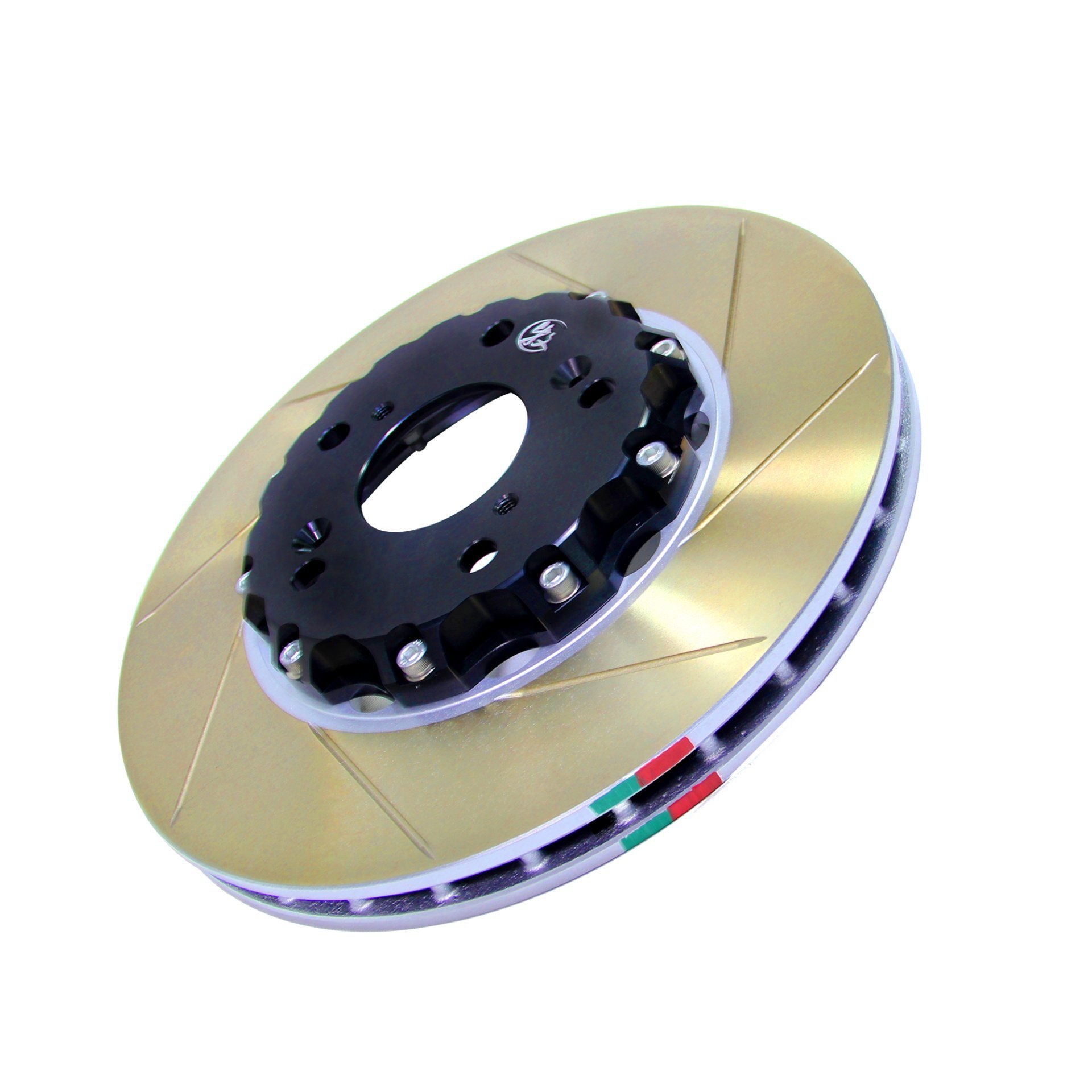 High Quality 2 Piece Auto Car Alloys Combination High Carbon Brake Disc for 4c Spider 961 Front OE# 51983606