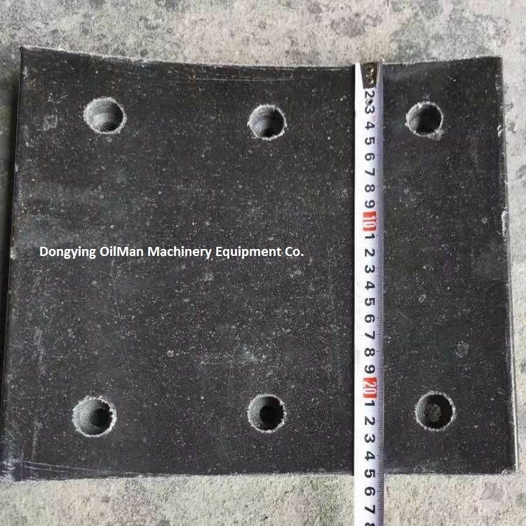 Brake Block and Brake Pad for Drawworks in Oil Drilling
