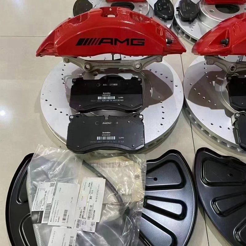 New Six Piston Brake Calipers for Mercedes Benz AMG G Class G350D G400D G500 G63 W463 W464 Brake System Condition New