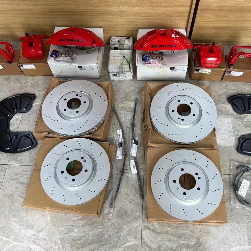 New Six Piston Brake Calipers for Mercedes Benz AMG G Class G350D G400D G500 G63 W463 W464 Brake System Condition New
