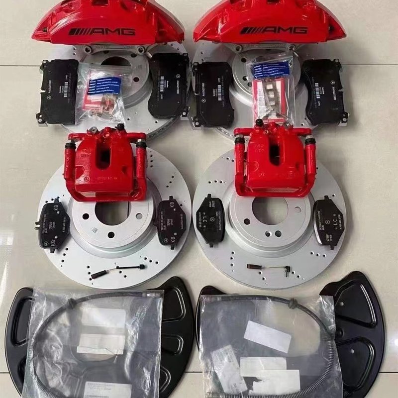 New Six Piston Brake Calipers for Mercedes Benz AMG G Class G350D G400D G500 G63 W463 W464 Brake System Condition New