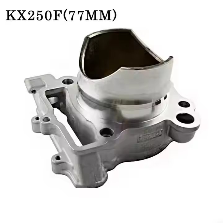 CQJB Factory Motorcycle Engine Parts KXF250 KX250F Cylinder Block 77mm Piston Kit for Kawasaki