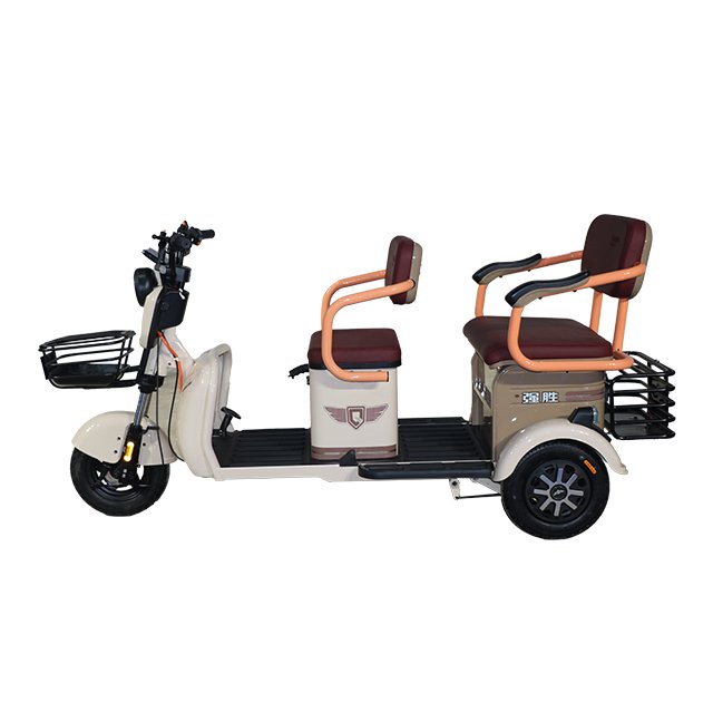 48V E Trike Popular Green Energy 3-Wheel Cargo Tricycle Double Rear Drum Brake Steel Roof Open 500kg Load Electric Motor Factory