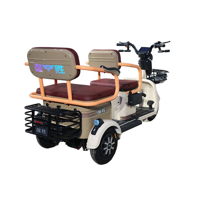 48V E Trike Popular Green Energy 3-Wheel Cargo Tricycle Double Rear Drum Brake Steel Roof Open 500kg Load Electric Motor Factory