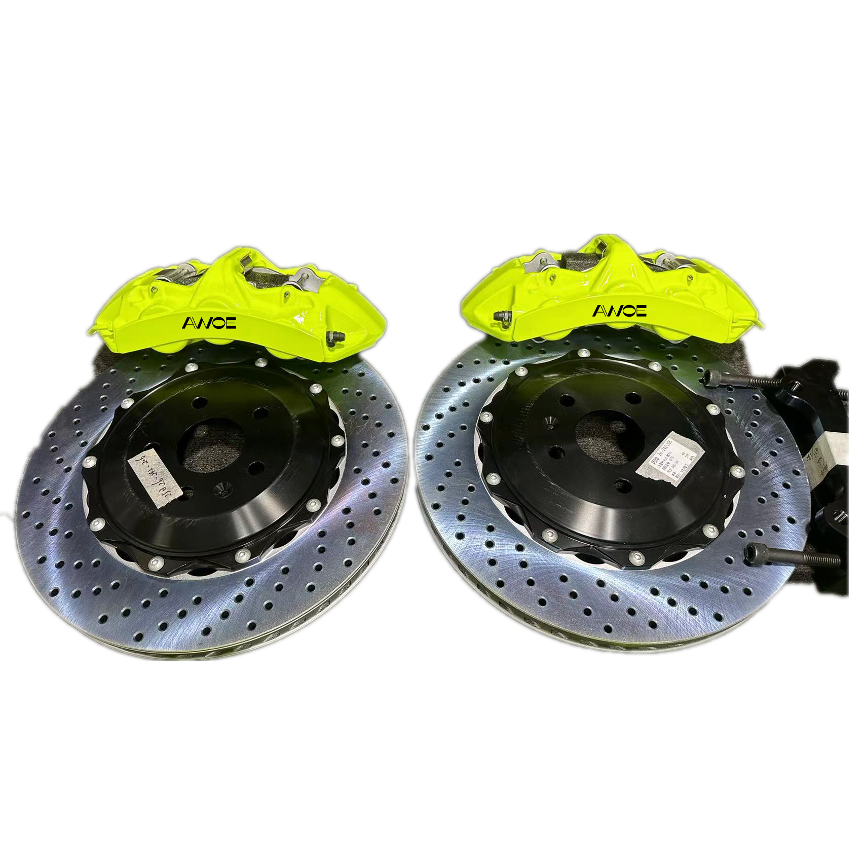 GT6 Big 6 Pot Brake Caliper Rear Electronic Parking Caliper Disk Kit for Mercedes benz W177 W176 W205 W213 GT Customize the logo