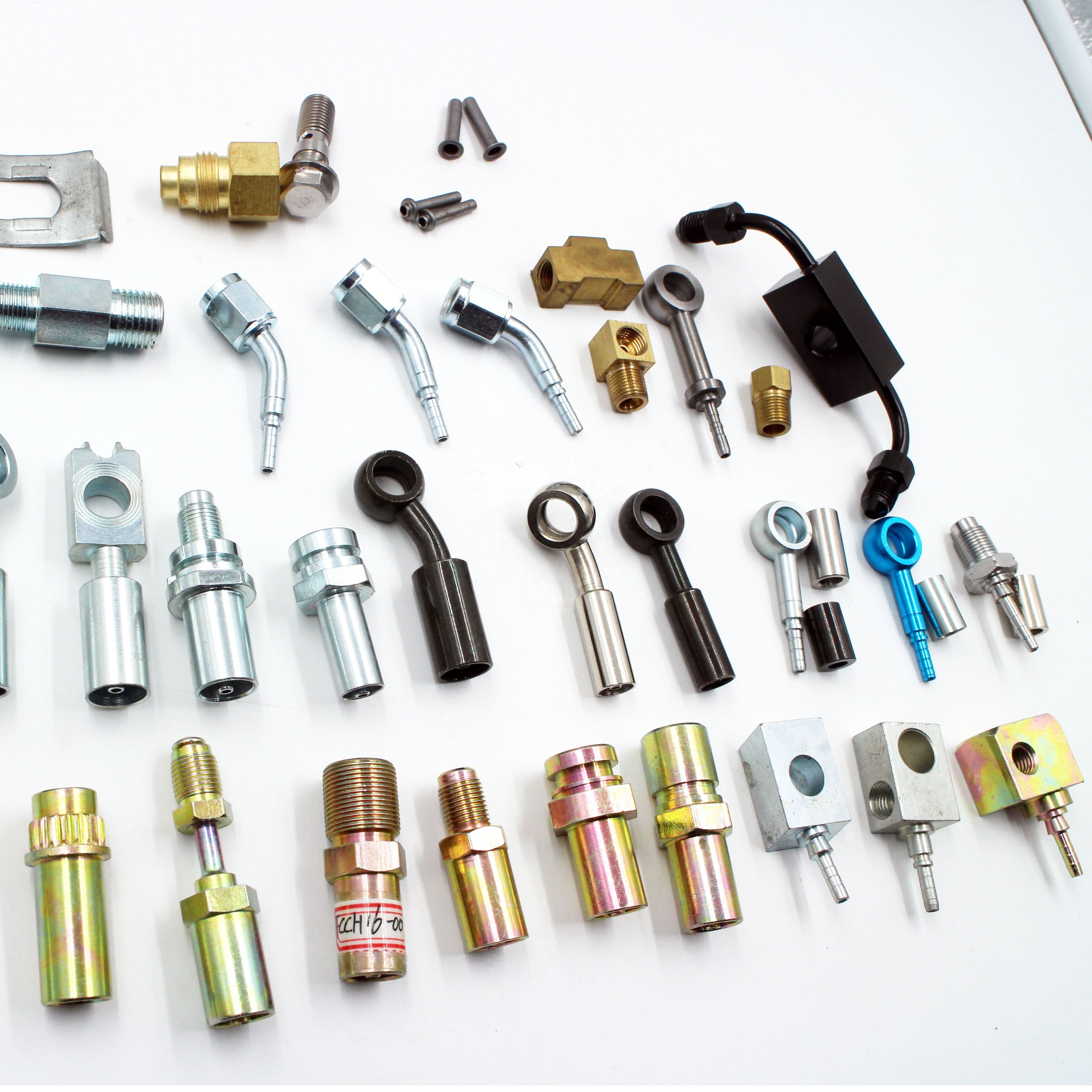 DOT Automotive Stainless Steel Hydraulic Auto Braided Brake Line Tube Hose Metal Banjo Male Female Nut End Pipe Connect Fittings