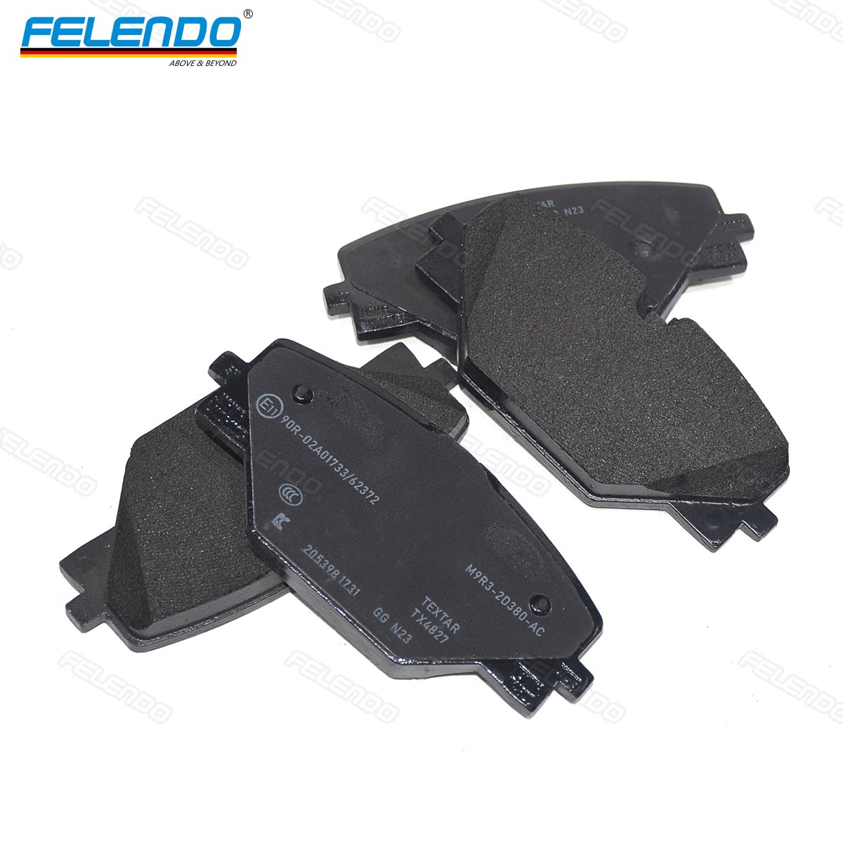 FELENDO Rear Brake Pad LR156904 LR156906 for Range Rover 2022 Sport 2023