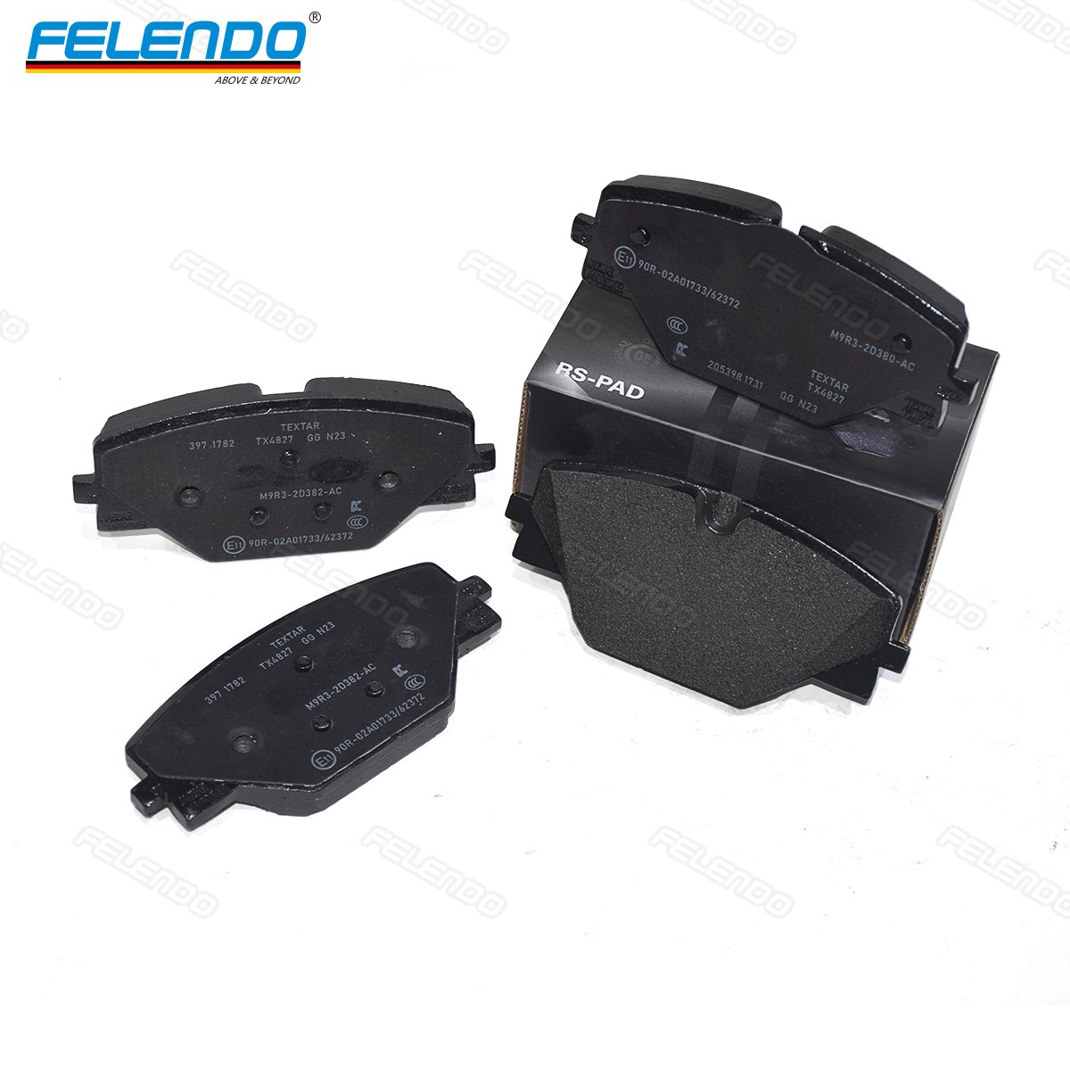 FELENDO Rear Brake Pad LR156904 LR156906 for Range Rover 2022 Sport 2023