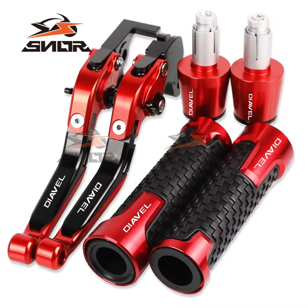 Snor Motorcycle Cnc Aluminum for Ducati Diavel/carbon Great Devil 1200 1198s/r Brake Clutch Levers Kit