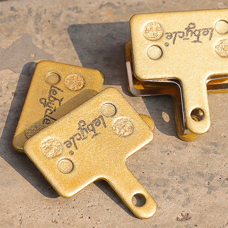 Lebycle Copper Multi Metallic TUV MTB Bicycle Disc Brake Pad Fit for SHIMANO TEKTRO GIANT AVID Brake Pads for Bicycles