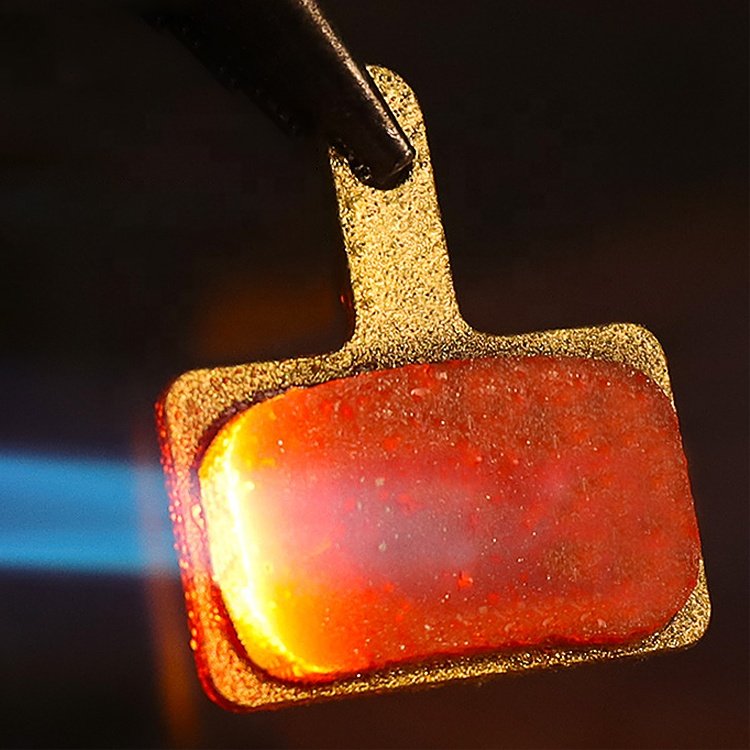 Lebycle Copper Multi Metallic TUV MTB Bicycle Disc Brake Pad Fit for SHIMANO TEKTRO GIANT AVID Brake Pads for Bicycles