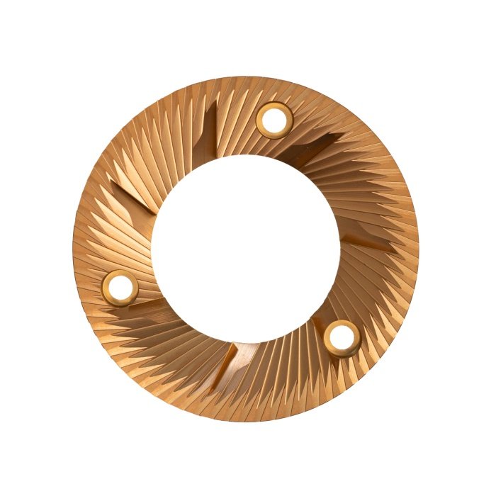 CNC Stainless Steel Rechtsdrehend Coffee Grinding Disc with 75 mm Diameter