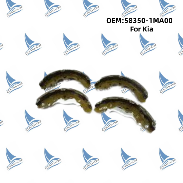 BLUE FLAG OEM 58350-1MA00 Brake Shoes Designed Specifically for Kia Vehicles