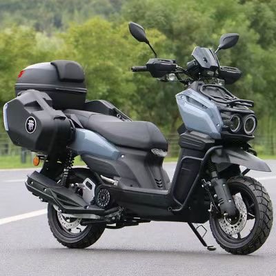 Factory Supply 4 Stroke Gas Scooters 150cc Other Motorcycle Hydraulic Shock Absorber Big Power Scooters for Adults