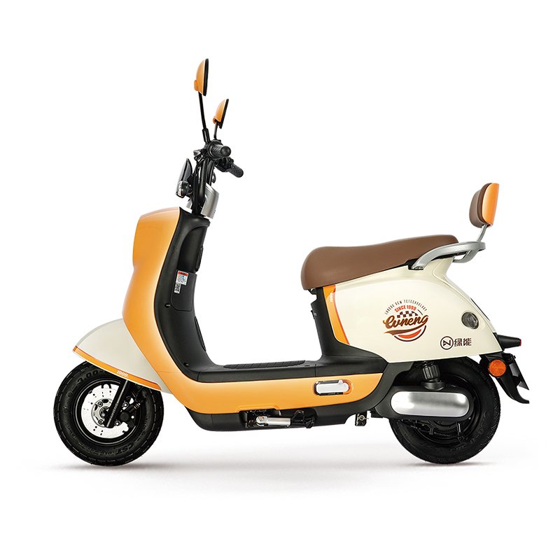 Candy 48V20Ah Lead-Acid Battery Electric Scooter 500W Motor Front Disc Brake Rear Drum Brake Max Speed 40KM/H Cheap Two Wheel