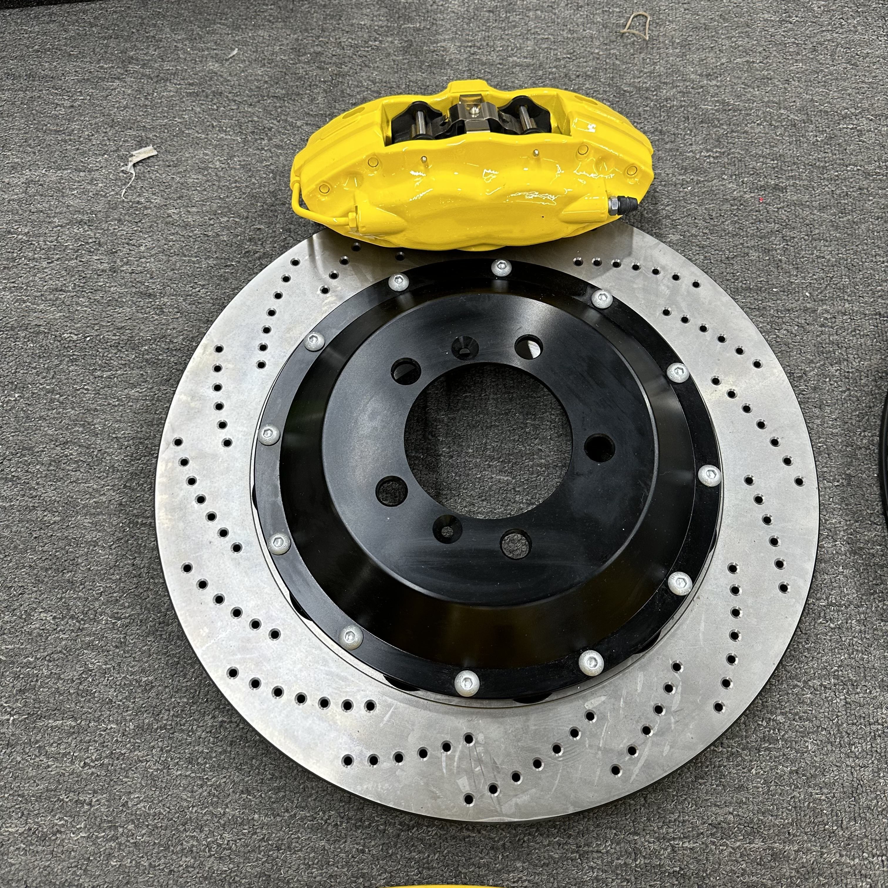 Big Brake Kits Racing Brake Caliper 10 Pistons for Porsche Macan Cayenne 718 Boxster