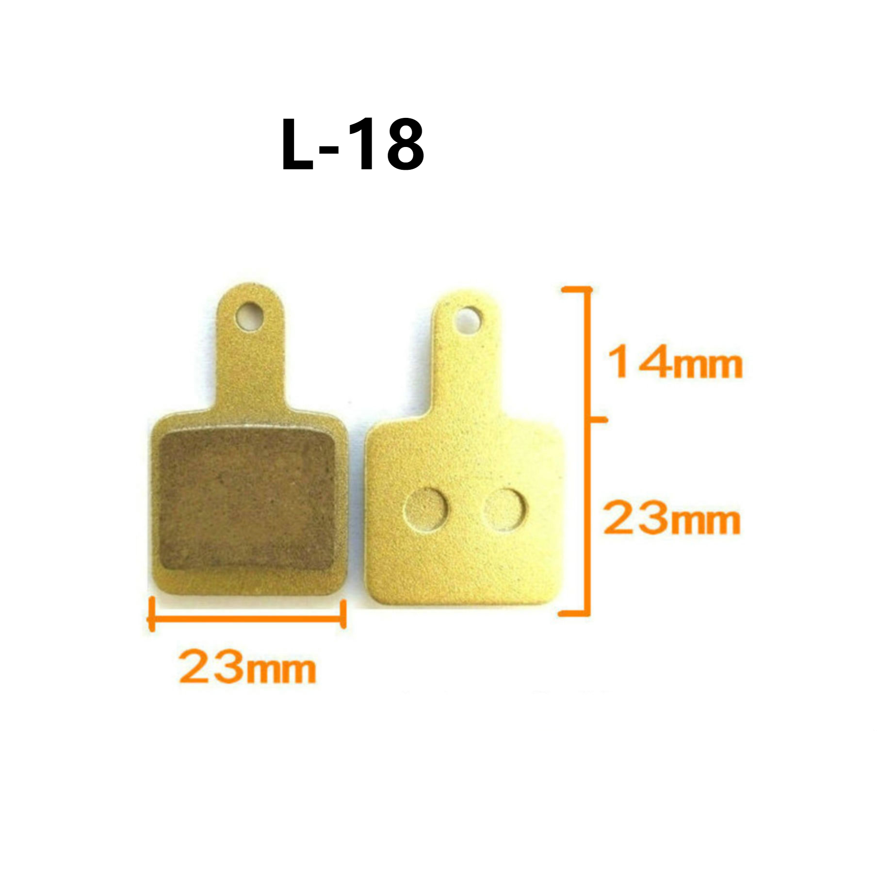 New Image MTB Accessories Part Mountain Cycle Brake Pad for Electric Bike All-metal Ketone-based Dirt Road Bicycle Brake Pads