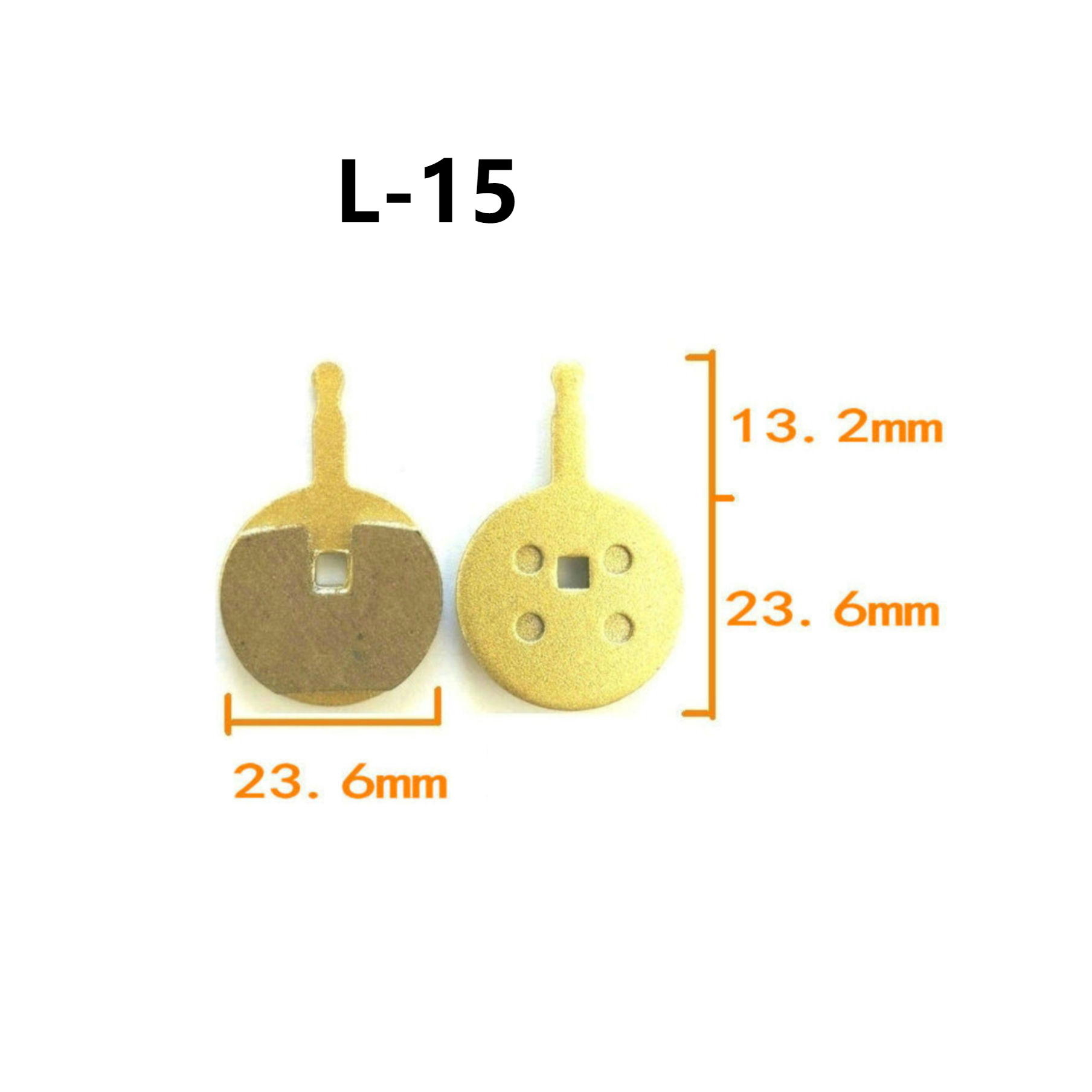 New Image MTB Accessories Part Mountain Cycle Brake Pad for Electric Bike All-metal Ketone-based Dirt Road Bicycle Brake Pads