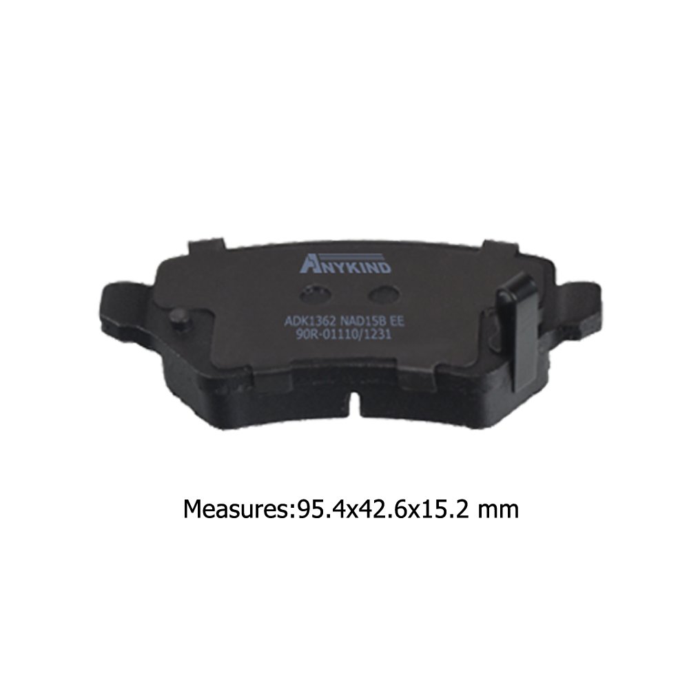 D1362-8471 Rear Brake Pads for Opel Astra-G T98/Agila H/Astra-H A04/Corsa-C F25/Meriva S10 X03 D75/Zafira F75/Zafira-B A05