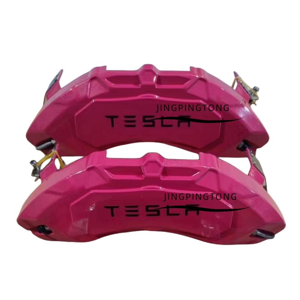Sell Well Brake Caliper Cover for Tesla Model3 Y 2017-2021 Inch Car Calipers Front Rear Kit 4 PCS / SET Tesla Accessories