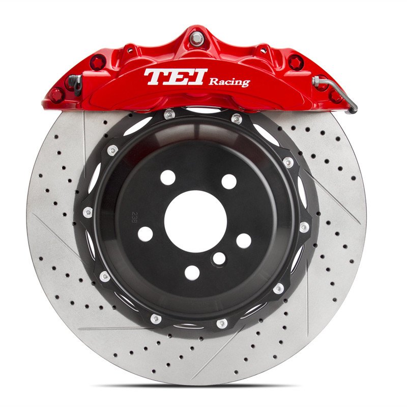 NEW P60NS Big Brake Kit 6-Piston Big Caliper with 355x32mm Upgrade Brake Rotor for KODIAQ 2016-2019 18inch Wheel