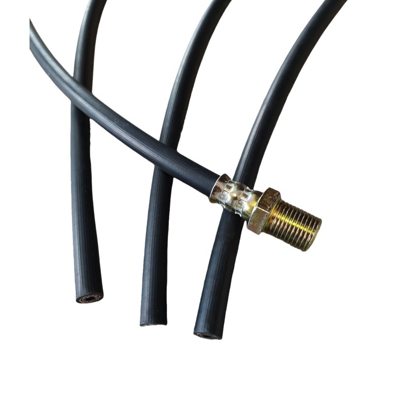 Auto Flexible Brake Tube Sae J1401 Dot Certified Rubber Hydraulic Brake Hose With 3/16" Fitting