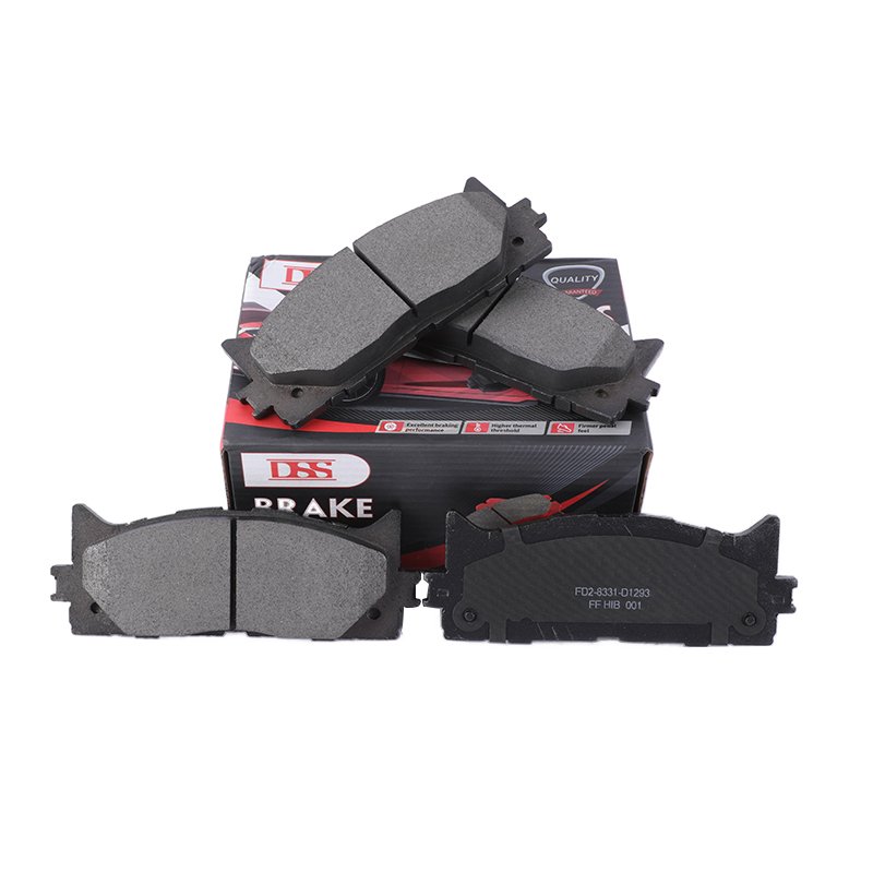 DSS Popular High Carbon Ceramic Auto Brake Pads No Noise D1293 Brake Pad for Renault for Toyota