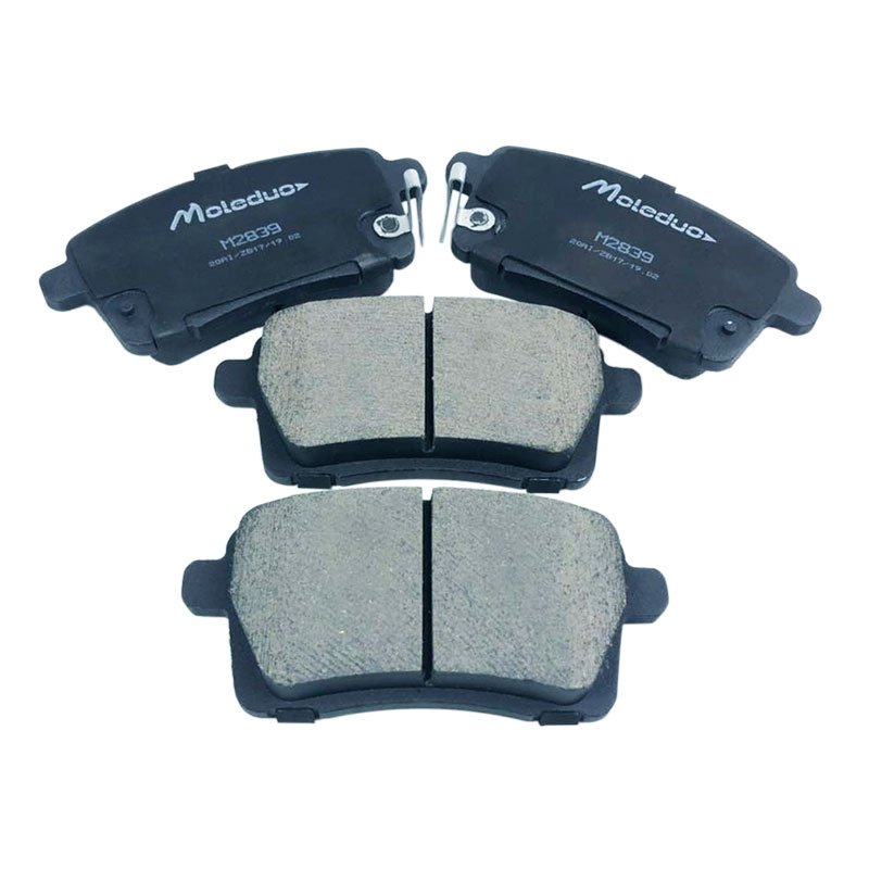 M2839 Ceramic Brake Pad Spare Part Front Rear High Performance 103410200591 for FOTON JIA TU GT Swm Motors G05 X7 YEMA AUTO T70