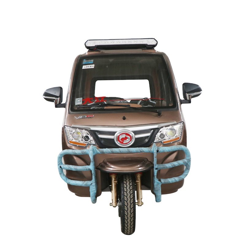Three Wheels Gasoline Passenger Tricycle Motorized Passenger Tricycle