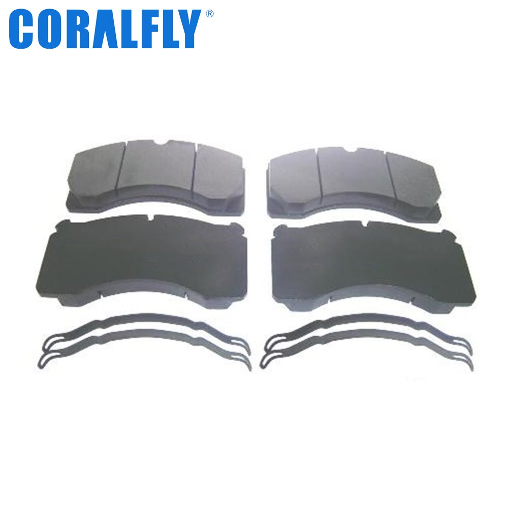 Coralfly High Quality Brake Pads diesel Truck Brake Pads Suppliers WVA29626 Truck Brake Pads for PERLINI