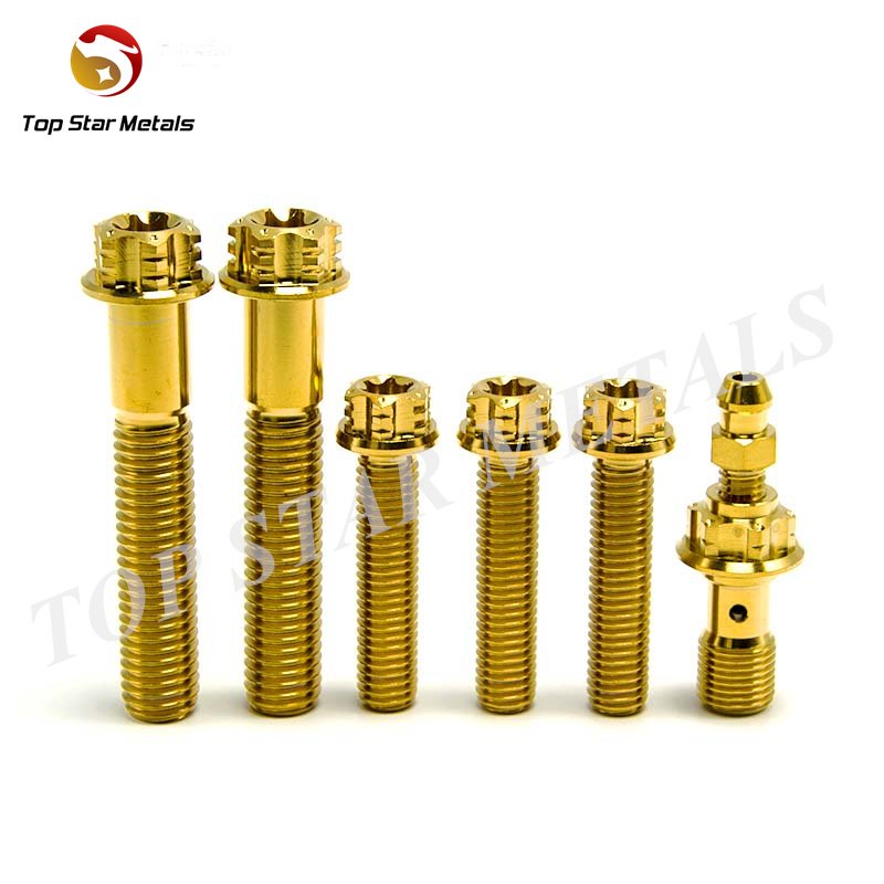 TITST Titanium Brake Lever Bolts Kit for Brembo RCS/RCS CC Left and Right Brake Master Cylinder